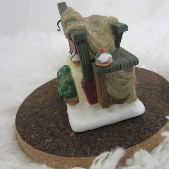 Deptartment 56 Christmas Pudding Costermonger #58408 *Pudding Stand Only* - Picture 7 of 10